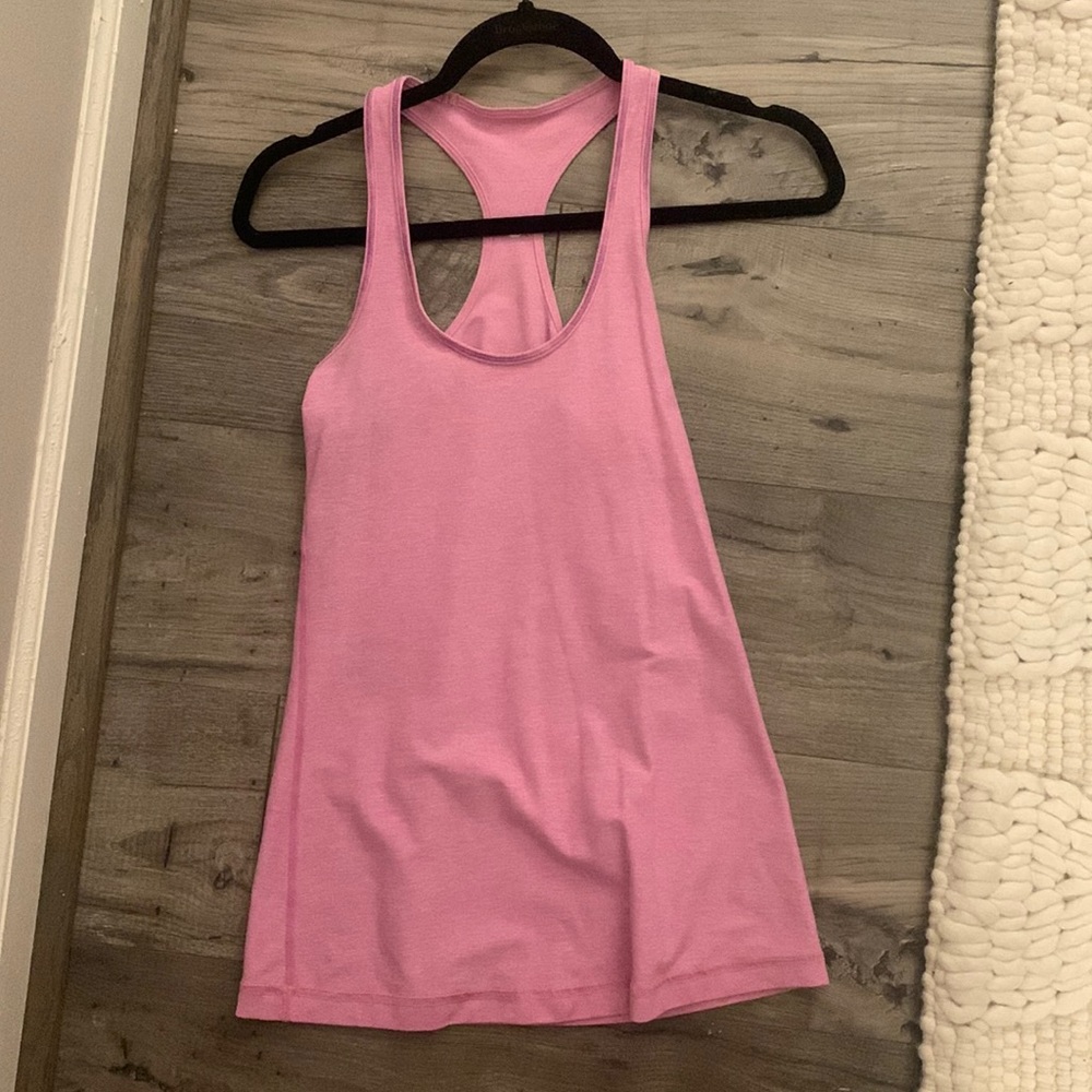 Pink lulu top